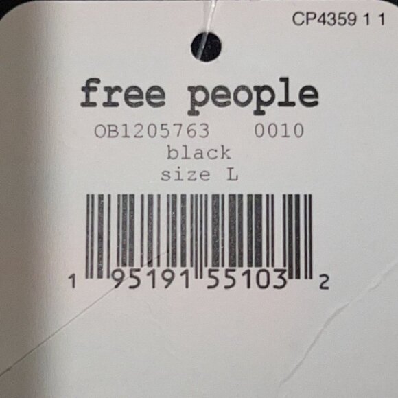 Free PEOPLE Movement Very Prairie High Rise Legging in Black size Large - Picture 13 of 16